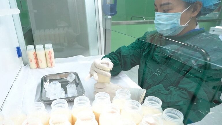 Ngân hàng Sữa mẹ Hà Nội Bệnh viện Nhi Trung ương