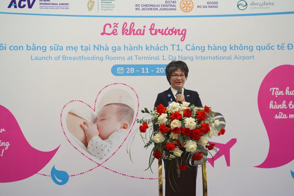 Phòng nuôi con bằng sữa mẹ sân bay quốc tế Đà Nẵng