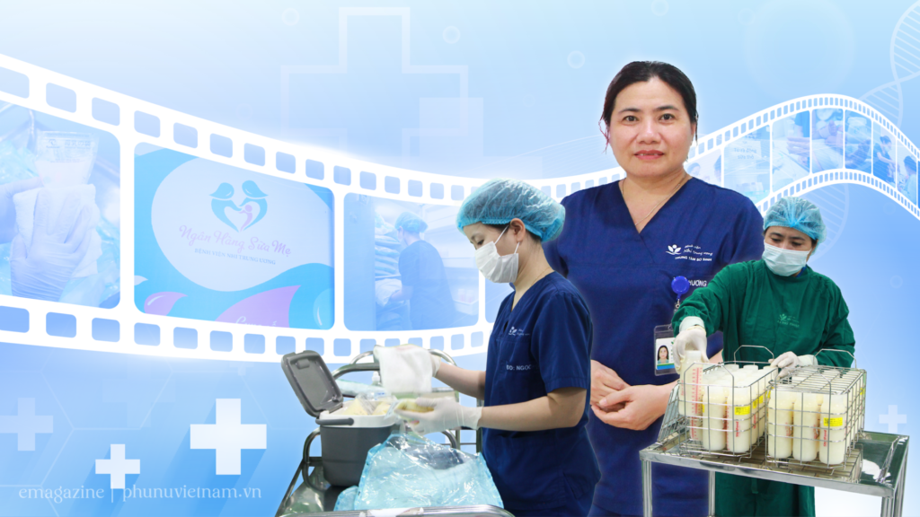 Vũ Thị Mai Hương ngân hàng sữa mẹ bệnh viện nhi trung ương