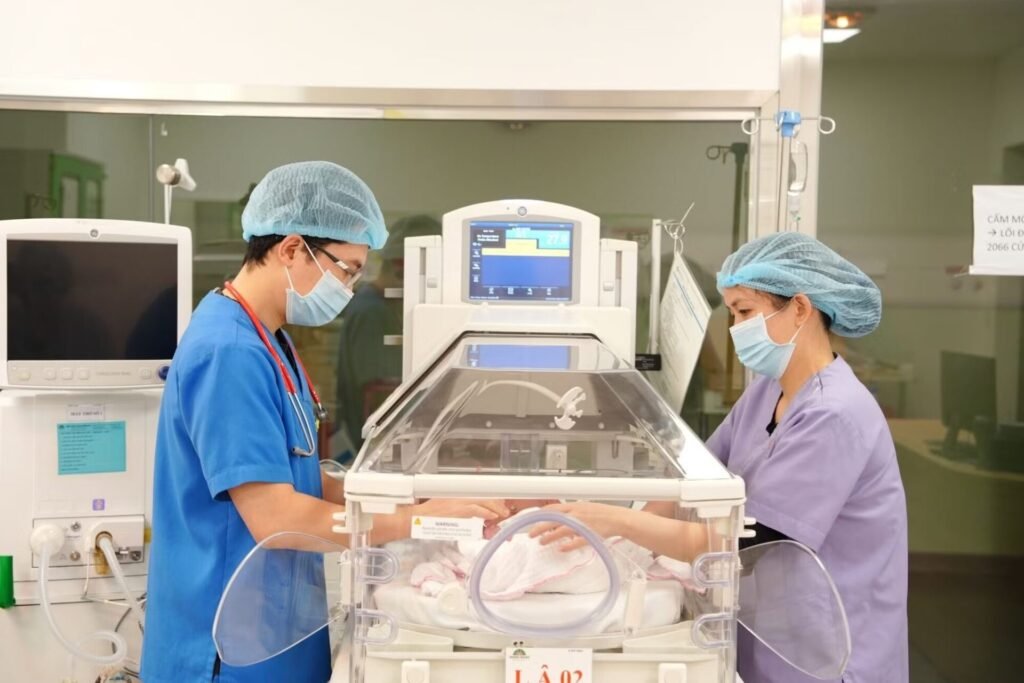 trẻ sinh non bệnh viện đa khoa hồng ngọc